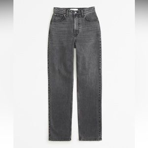 Abercrombie & Fitch Ultra High Rise 90s Straight Jean